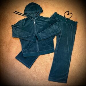 (#129) New York and Company Women’s Velour Track Suit